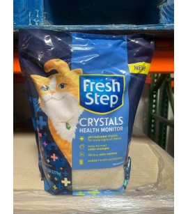 Fresh Step 2 Pack of 7lb Bags Crystals Health Monitoring Cat Litter. 2304Packs. EXW Los Angeles
